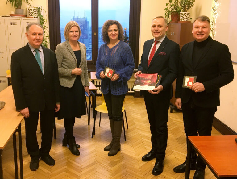 Wizyta delegacji z Rēzeknes Tehnoloģiju akadēmij w WSPMiSB